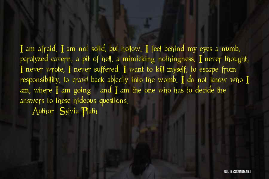 I'm Not Numb Quotes By Sylvia Plath