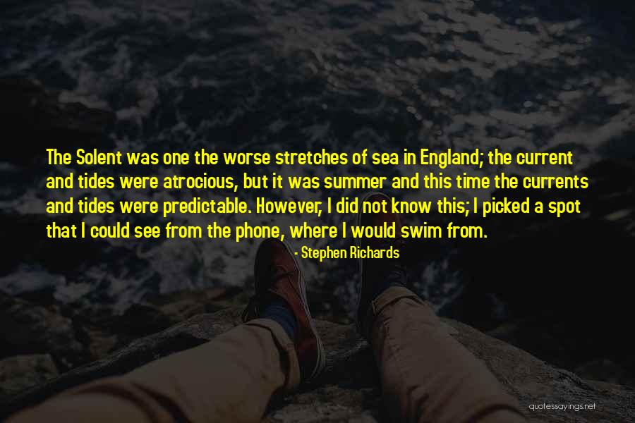 I'm Not Predictable Quotes By Stephen Richards