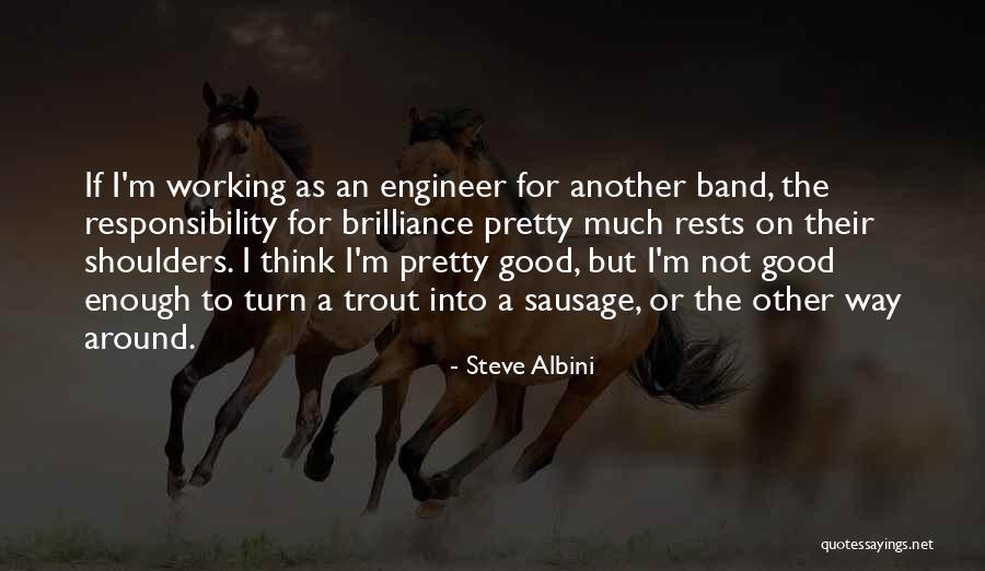 I'm Not Pretty Enough Quotes By Steve Albini