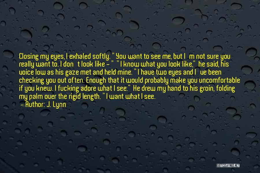 I'm Not Really Over You Quotes By J. Lynn