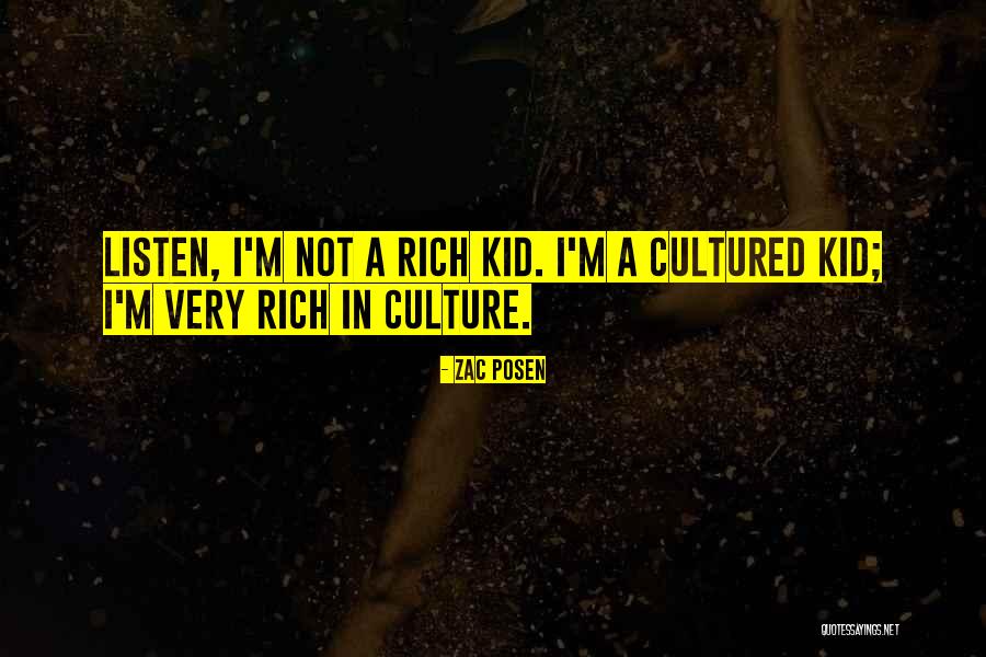 I'm Not Rich Quotes By Zac Posen