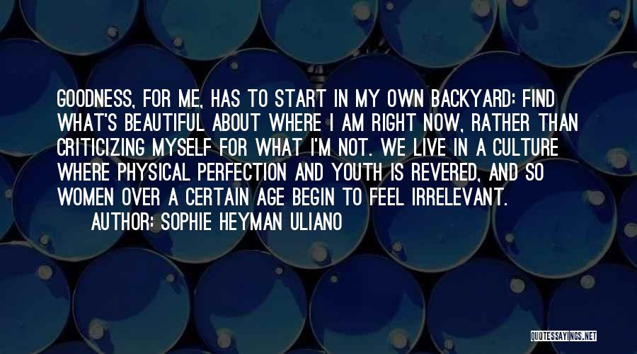 I'm Not So Beautiful Quotes By Sophie Heyman Uliano