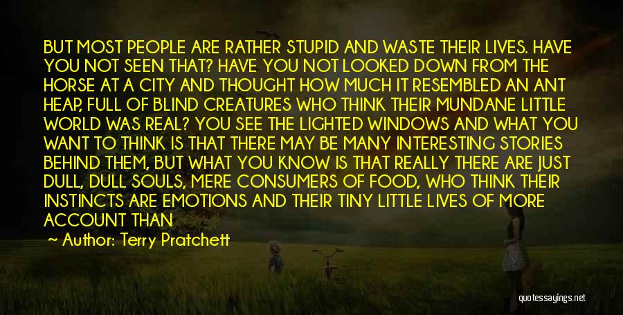 I'm Not Stupid You Think Quotes By Terry Pratchett