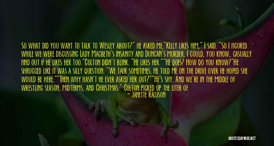 I'm Not There Yet Quotes By Janette Rallison I'm Not There Yet Quotes By Janette Rallison