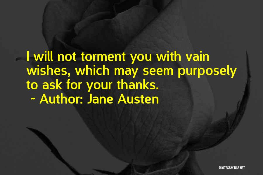 I'm Not Vain Quotes By Jane Austen