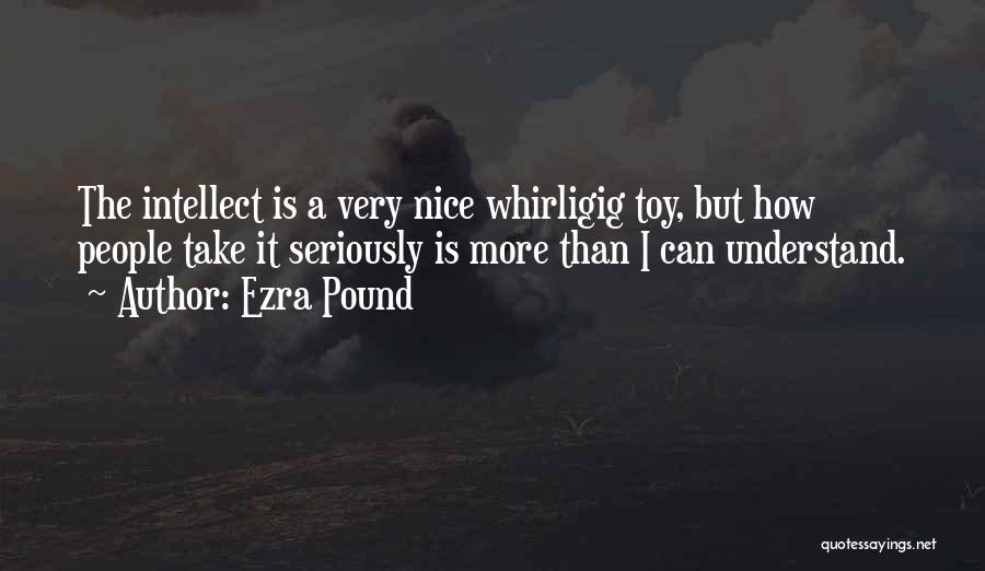 I'm Not Your Toy Quotes By Ezra Pound