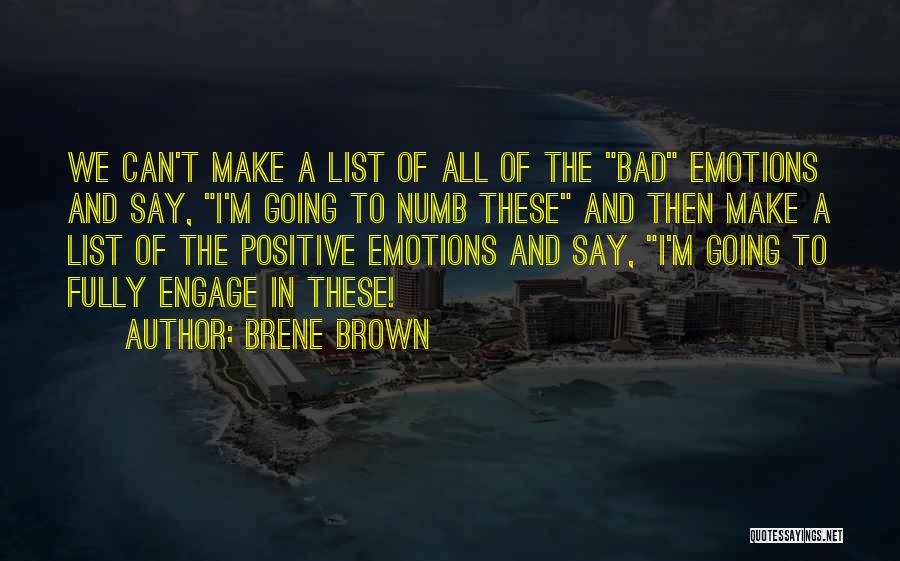 I'm Numb Quotes By Brene Brown