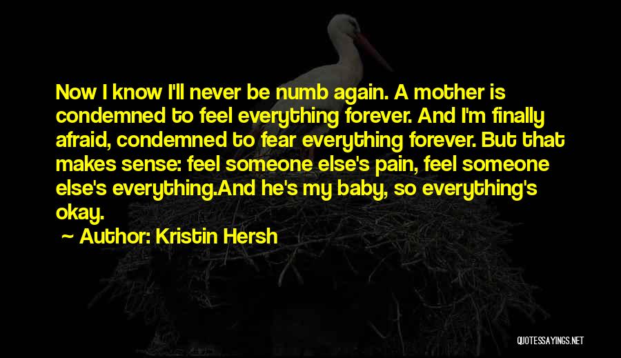 I'm Numb Quotes By Kristin Hersh