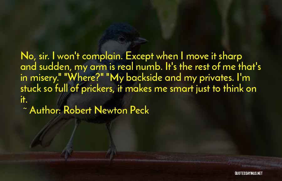 I'm Numb Quotes By Robert Newton Peck