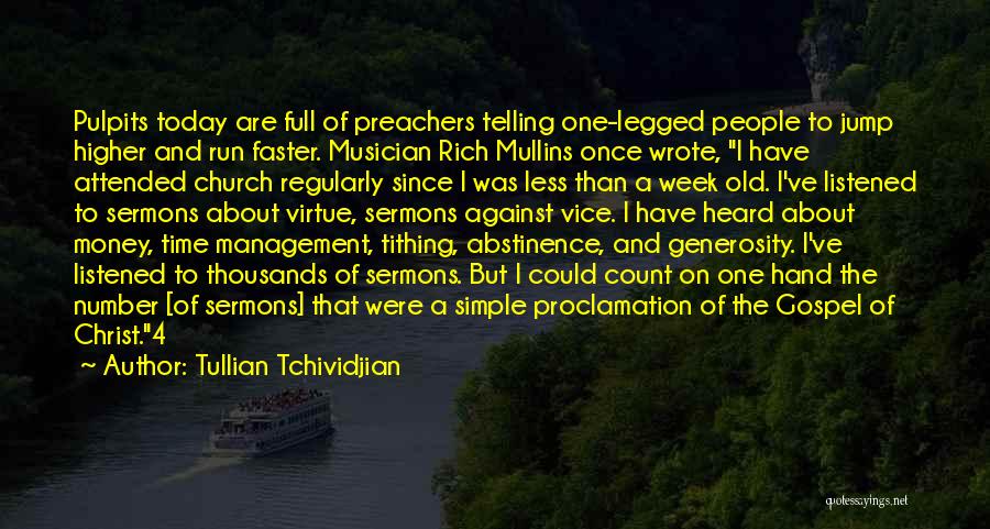 I'm Number 4 Quotes By Tullian Tchividjian