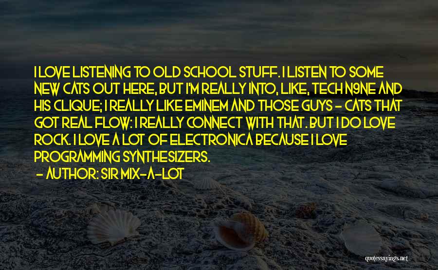 I'm Old School Love Quotes By Sir Mix-a-Lot