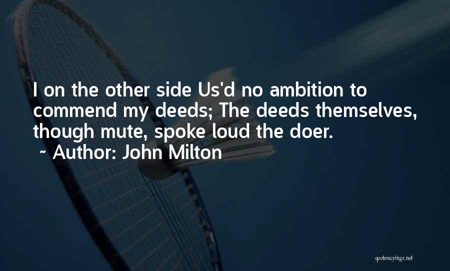 I'm On Mute Quotes By John Milton