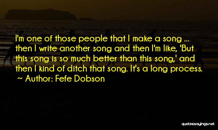 I'm One Of A Kind Quotes By Fefe Dobson