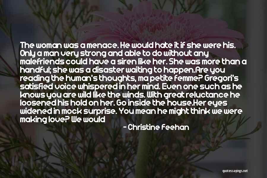 I'm Only Human Quotes By Christine Feehan I'm Only Human Quotes By Christine Feehan