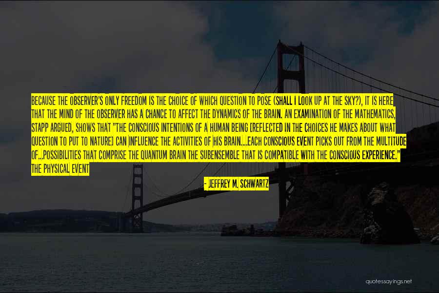 I'm Only Human Quotes By Jeffrey M. Schwartz I'm Only Human Quotes By Jeffrey M. Schwartz