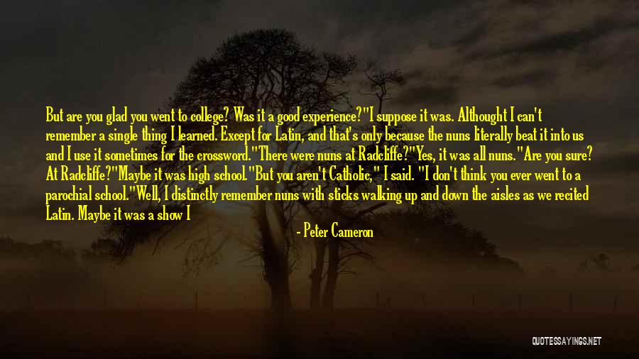 I'm Only Single Because Quotes By Peter Cameron I'm Only Single Because Quotes By Peter Cameron