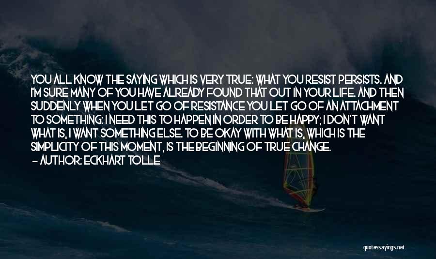 I'm Out Of Order Quotes By Eckhart Tolle