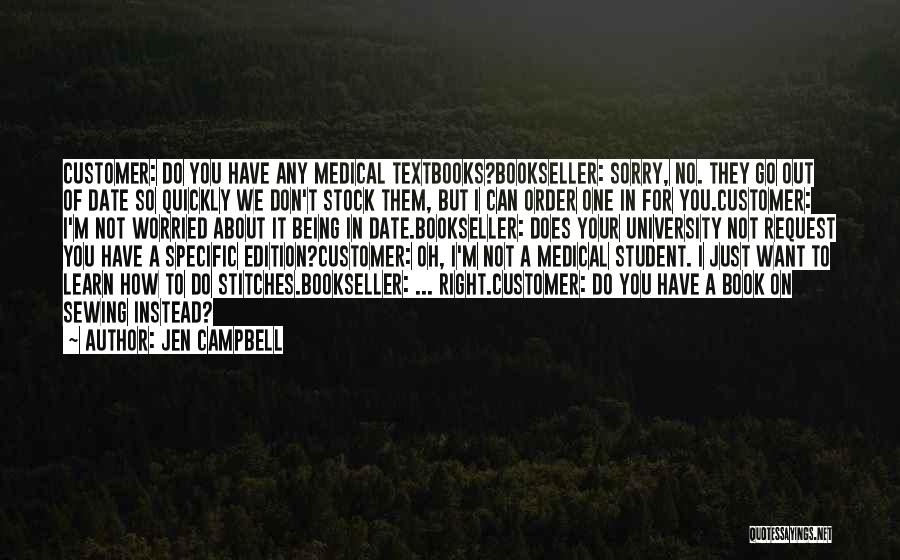 I'm Out Of Order Quotes By Jen Campbell