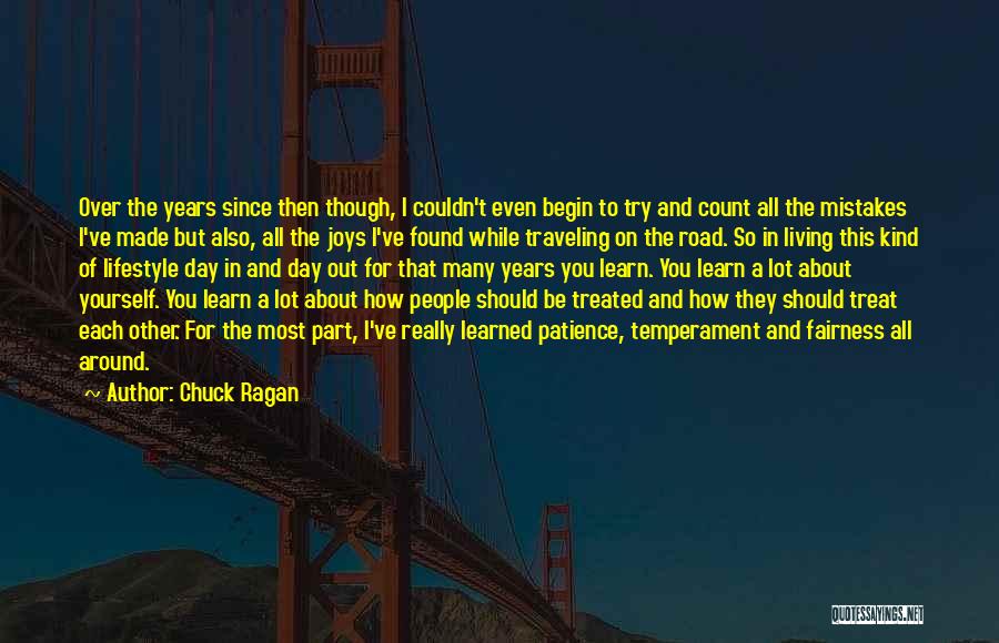 I'm Out Of Patience Quotes By Chuck Ragan