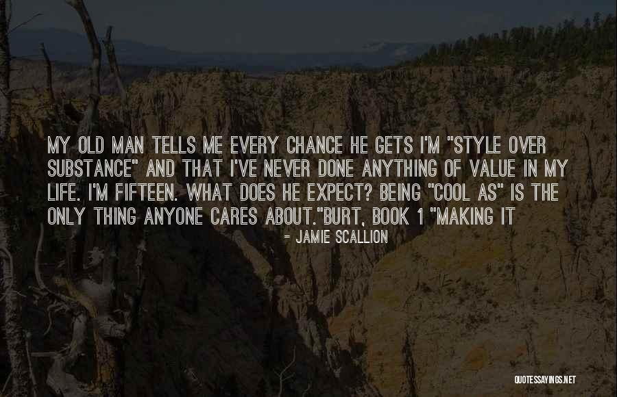 I'm Over Life Quotes By Jamie Scallion