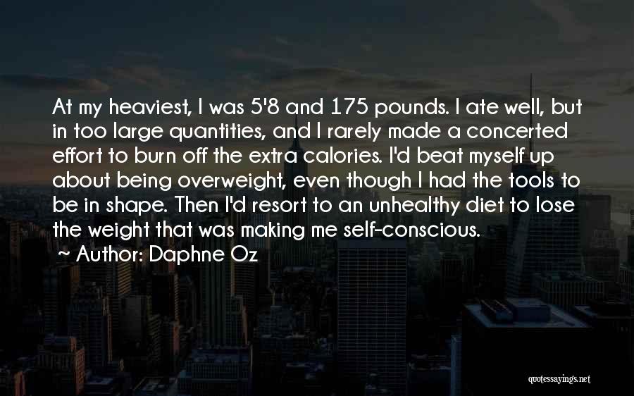 I'm Overweight Quotes By Daphne Oz