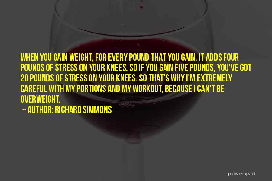 I'm Overweight Quotes By Richard Simmons