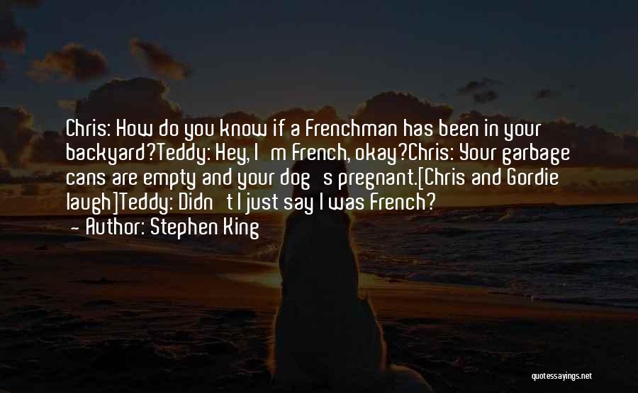 I'm Pregnant Quotes By Stephen King