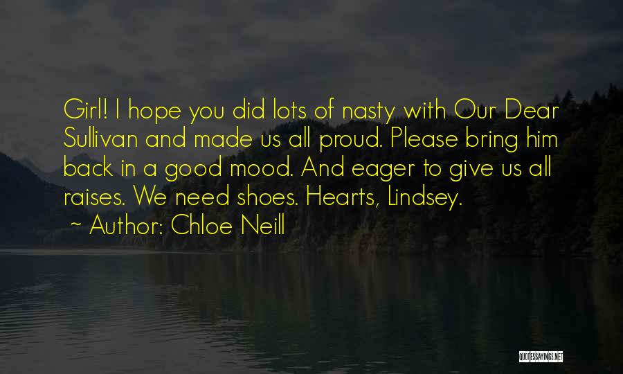 I'm Proud Of Us Quotes By Chloe Neill