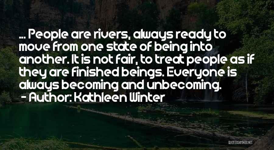 I'm Ready For Winter Quotes By Kathleen Winter