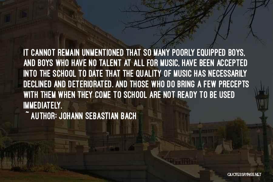 I'm Ready To Date Quotes By Johann Sebastian Bach