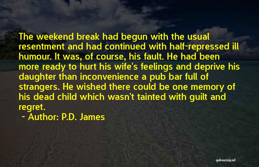 I'm Ready To Get Hurt Quotes By P.D. James