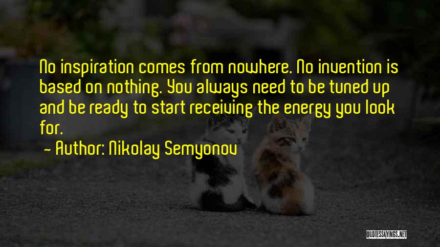 I'm Ready To Start Over Quotes By Nikolay Semyonov