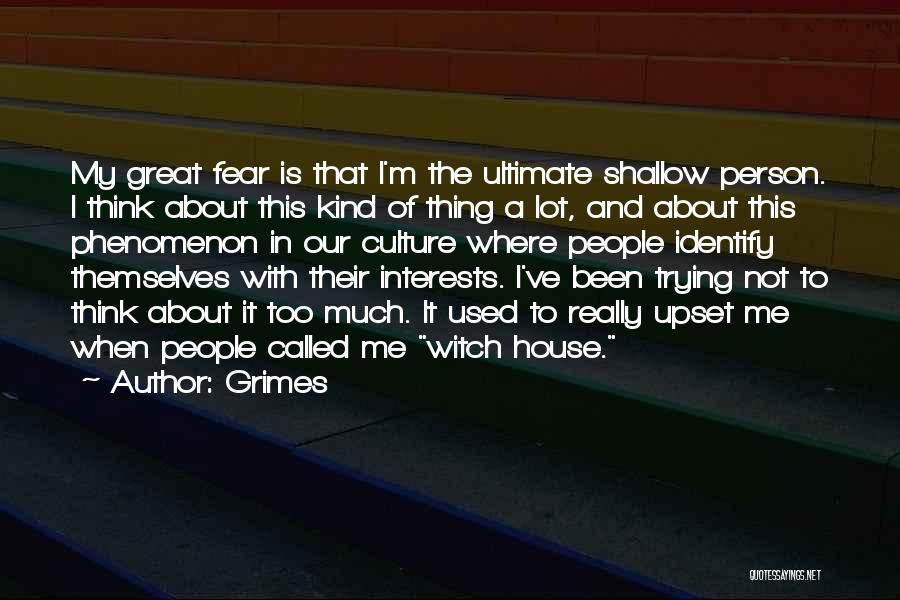 I'm Really Upset Quotes By Grimes