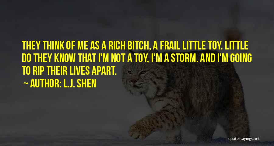 I'm Rich Quotes By L.J. Shen