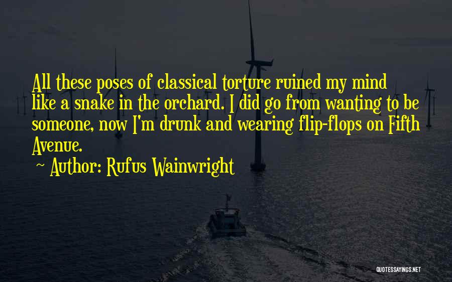 I'm Ruined Quotes By Rufus Wainwright