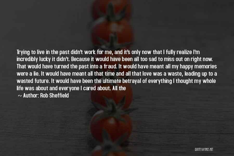 I'm Sad Because Quotes By Rob Sheffield