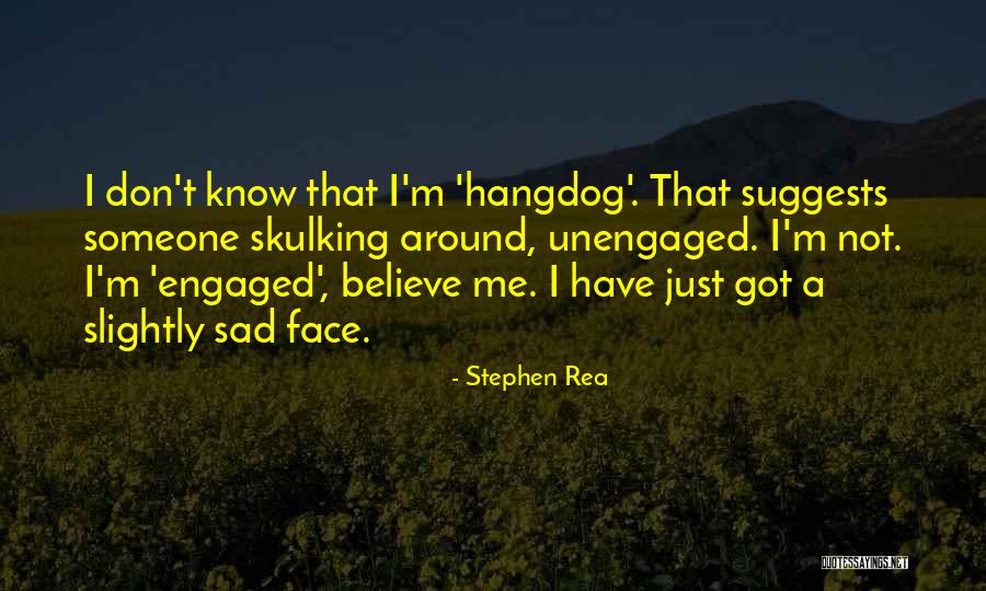 I'm Sad Quotes By Stephen Rea