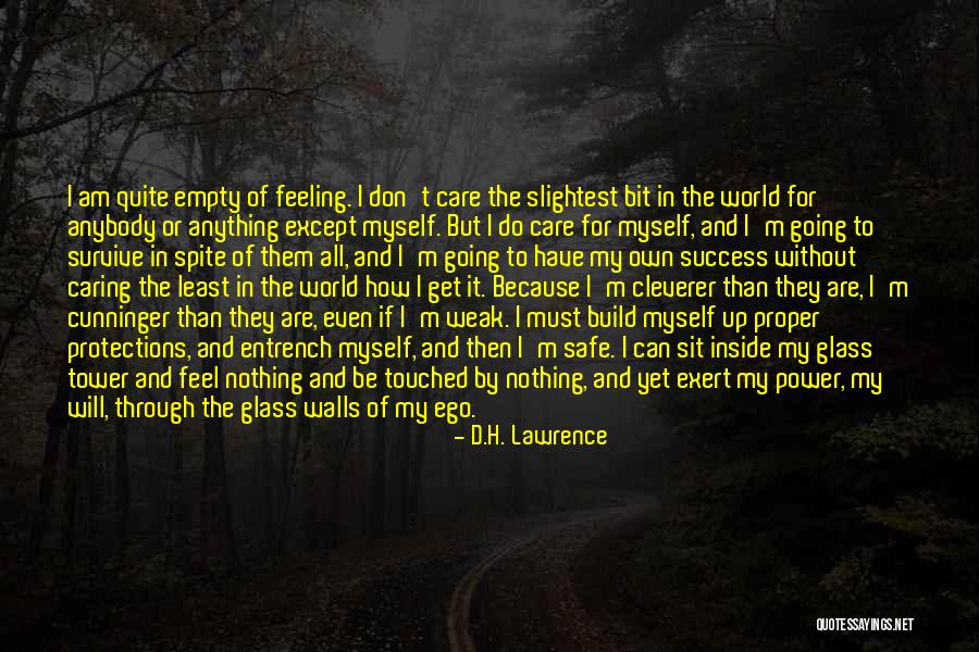 I'm Safe Quotes By D.H. Lawrence