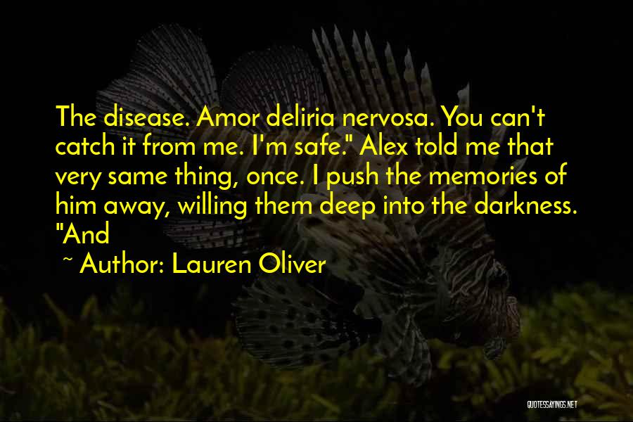 I'm Safe Quotes By Lauren Oliver