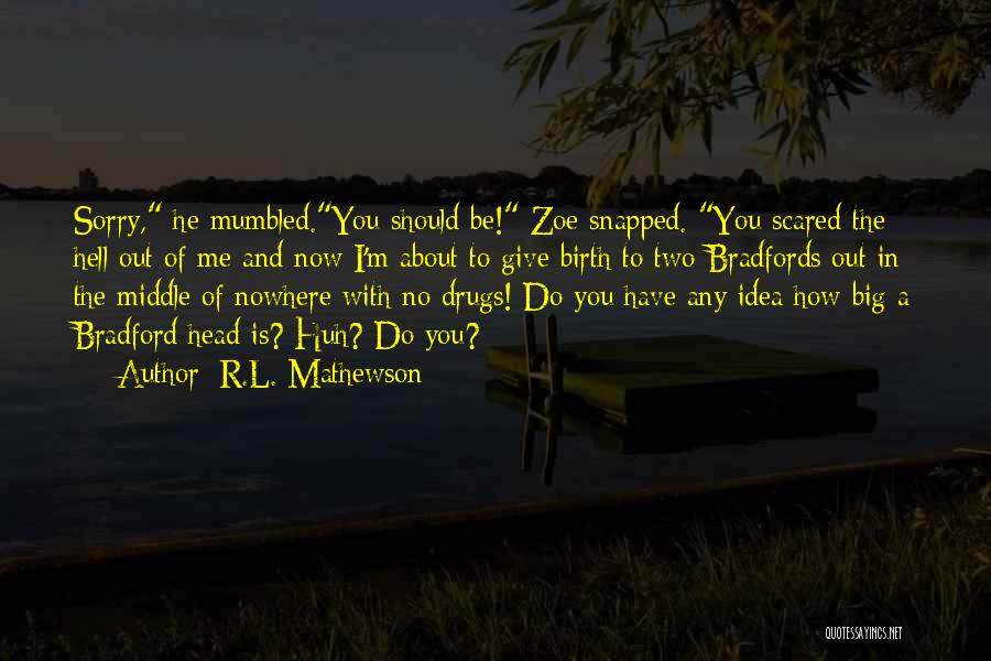 I'm Scared Quotes By R.L. Mathewson