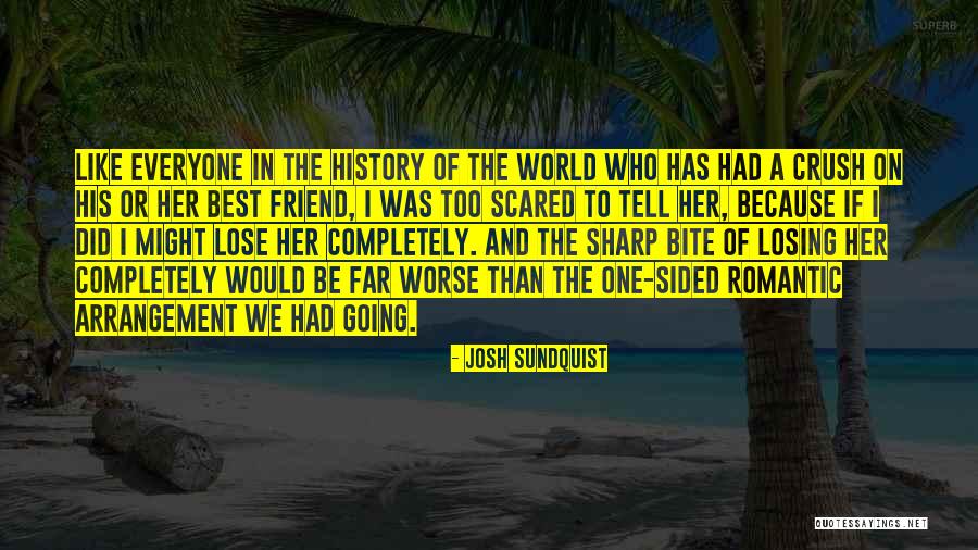 I'm Scared To Tell Him I Like Him Quotes By Josh Sundquist I'm Scared To Tell Him I Like Him Quotes By Josh Sundquist