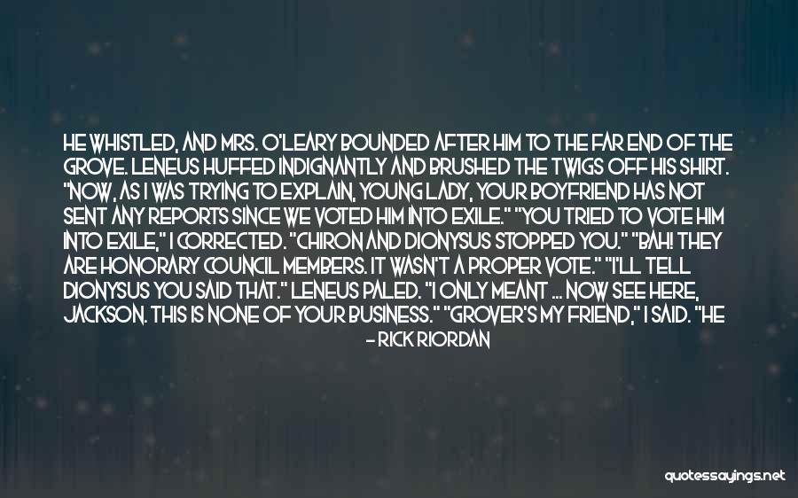 I'm Scared To Tell You I Like You Quotes By Rick Riordan