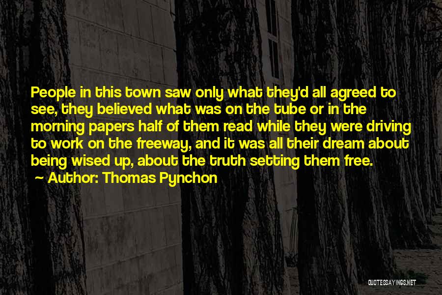 I'm Setting You Free Quotes By Thomas Pynchon