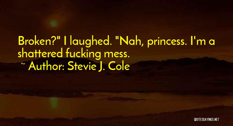 I'm Shattered Quotes By Stevie J. Cole