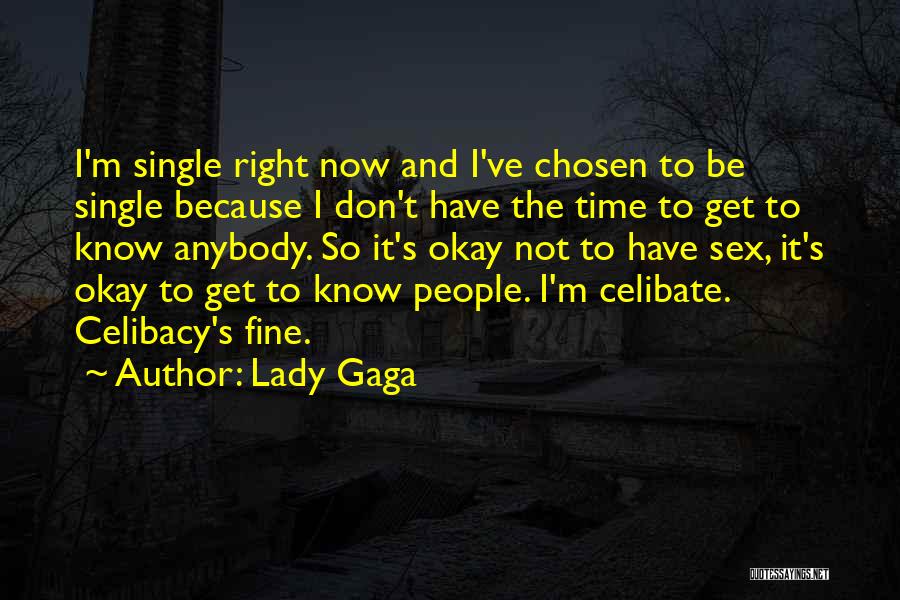 I'm Single Because Quotes By Lady Gaga