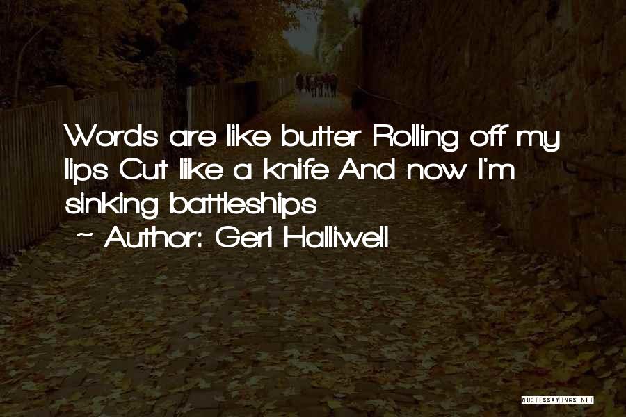 I'm Sinking Quotes By Geri Halliwell