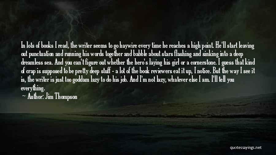 I'm Sinking Quotes By Jim Thompson