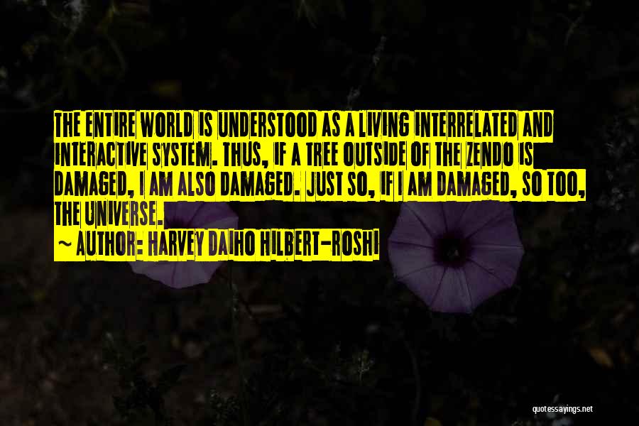 I'm So Damaged Quotes By Harvey Daiho Hilbert-roshi