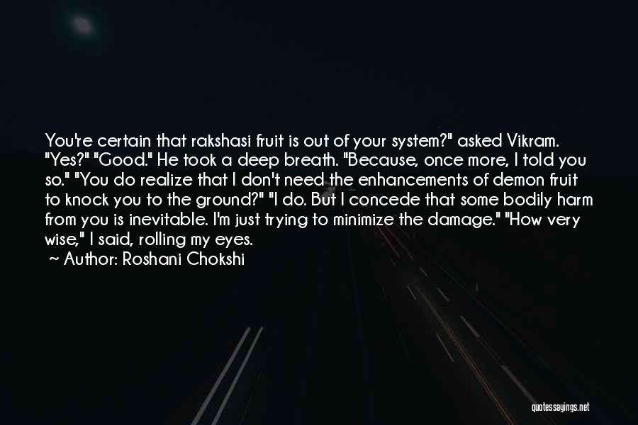 I'm So Deep Quotes By Roshani Chokshi