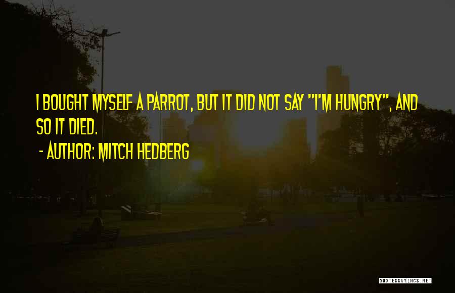 I'm So Funny Quotes By Mitch Hedberg